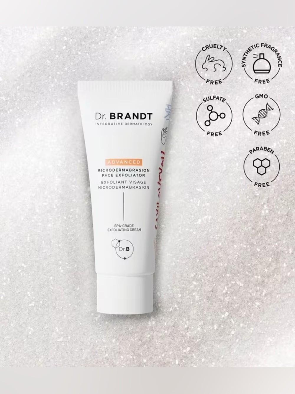 Dr. Brandt Advanced Microdermabrasion Face Exfoliator - White